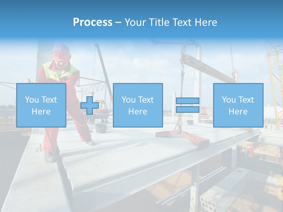 Technology Labourer Frame PowerPoint Template