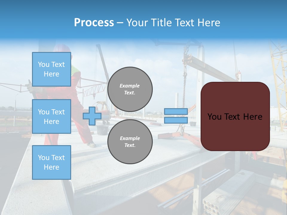 Technology Labourer Frame PowerPoint Template
