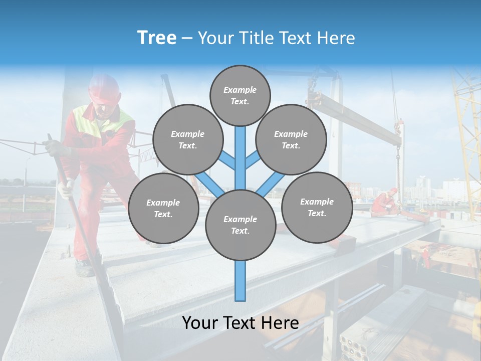 Technology Labourer Frame PowerPoint Template