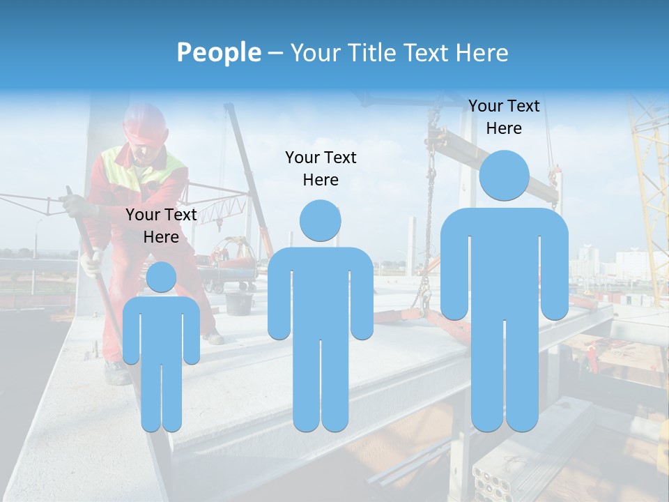 Technology Labourer Frame PowerPoint Template