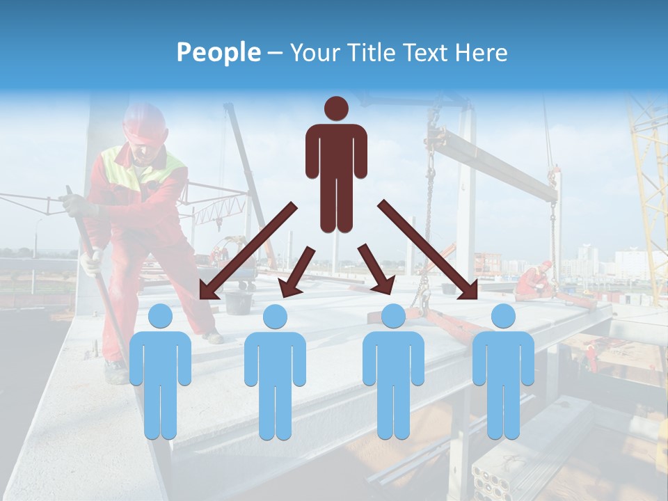 Technology Labourer Frame PowerPoint Template