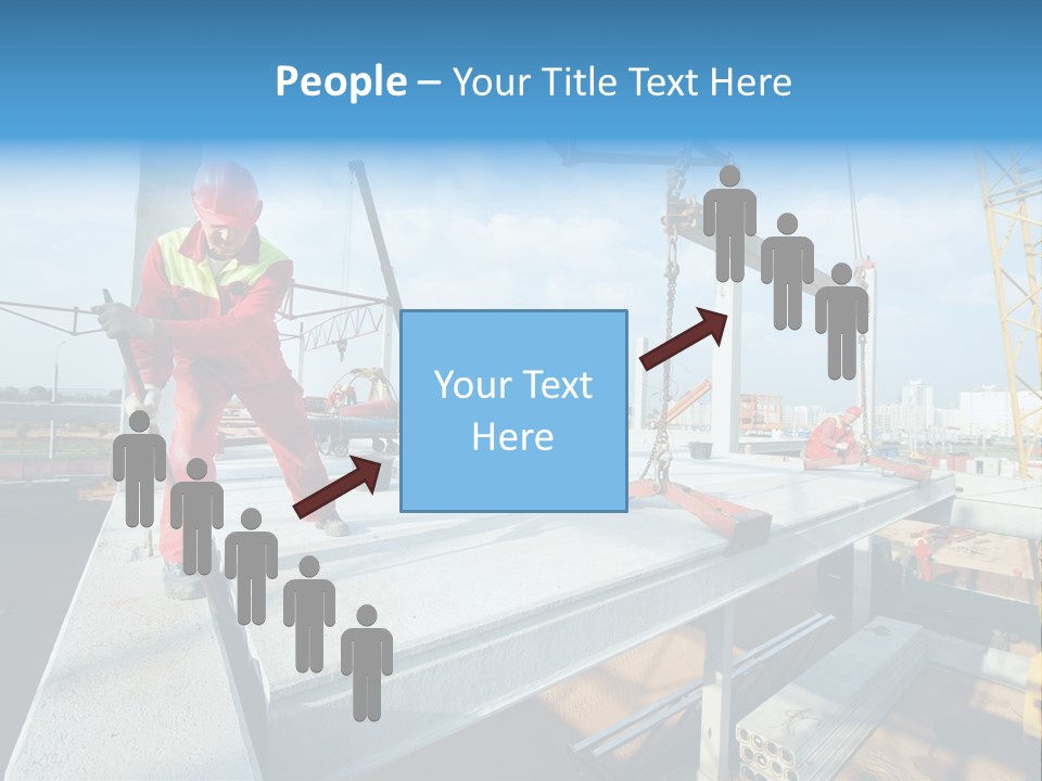 Technology Labourer Frame PowerPoint Template