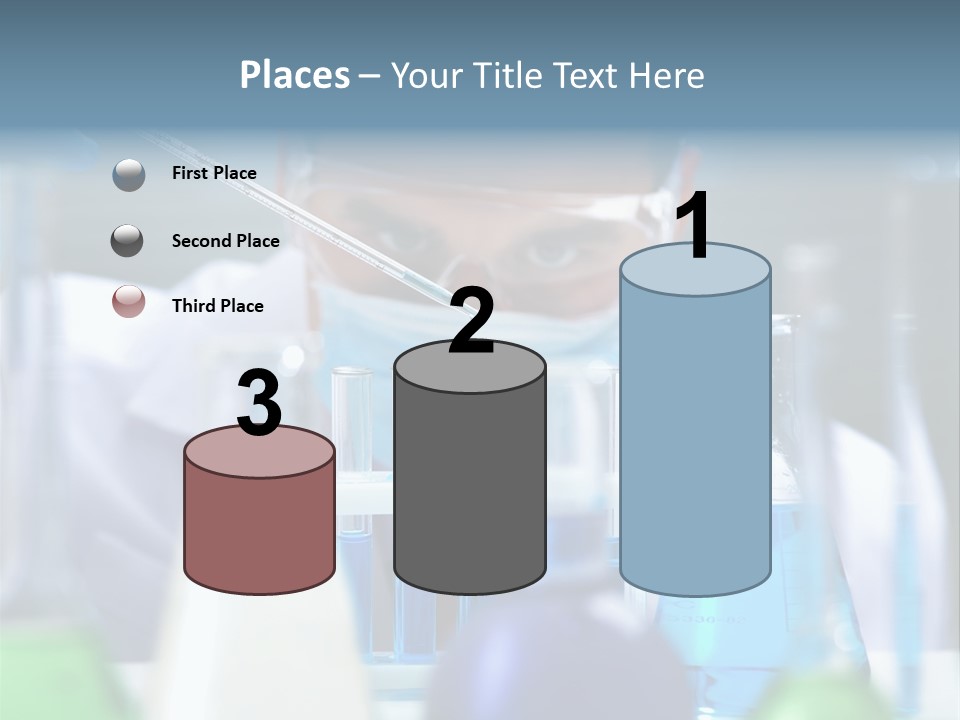Beaker Man Chemistry PowerPoint Template
