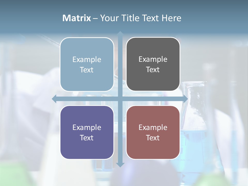 Beaker Man Chemistry PowerPoint Template