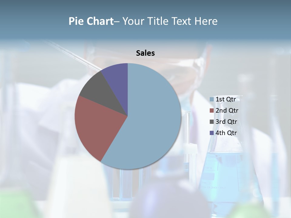 Beaker Man Chemistry PowerPoint Template