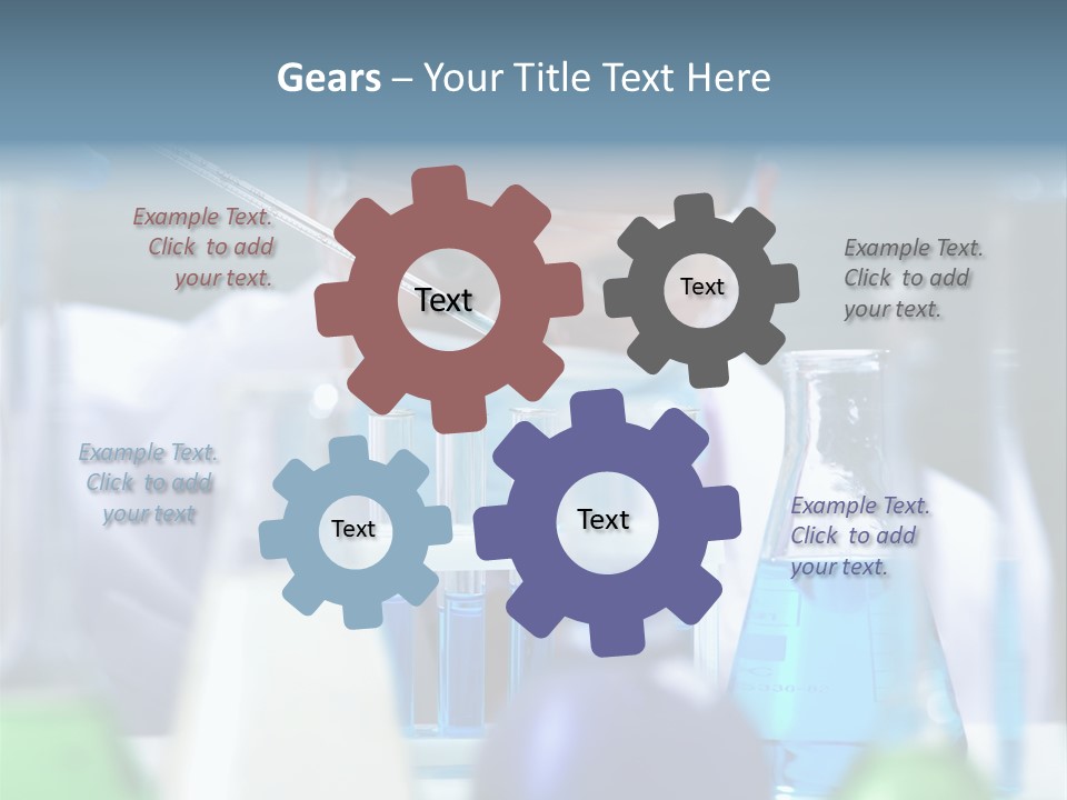 Beaker Man Chemistry PowerPoint Template