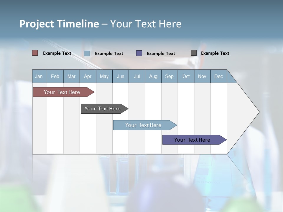 Beaker Man Chemistry PowerPoint Template