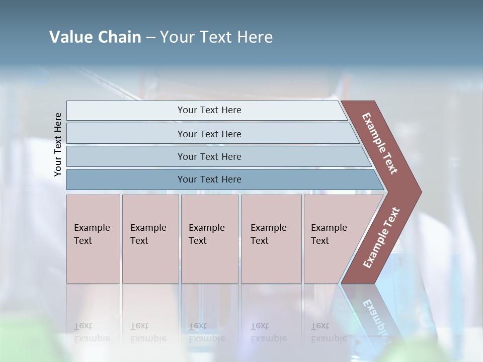 Beaker Man Chemistry PowerPoint Template