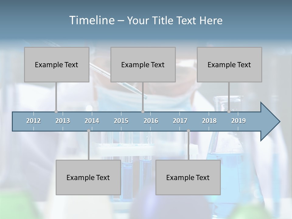 Beaker Man Chemistry PowerPoint Template