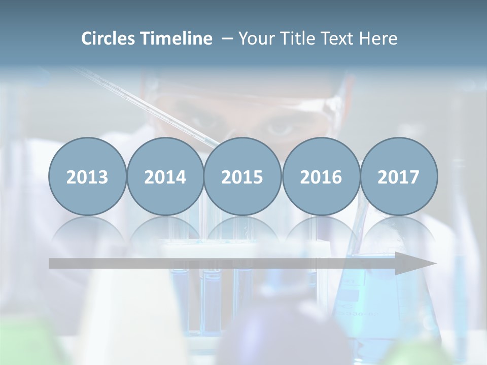 Beaker Man Chemistry PowerPoint Template