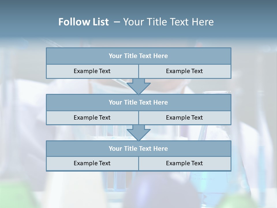 Beaker Man Chemistry PowerPoint Template