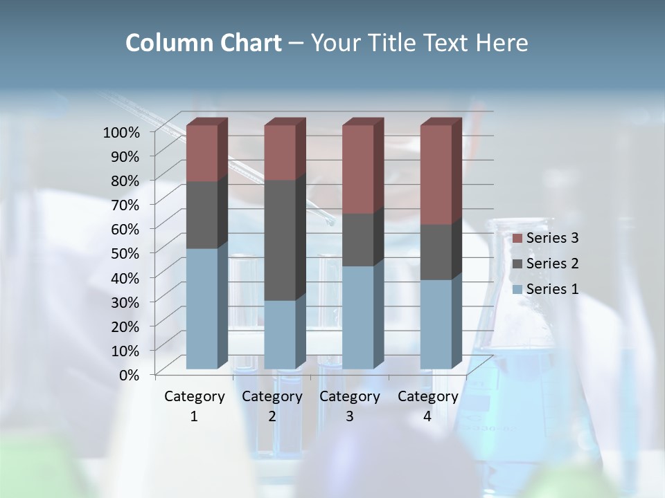 Beaker Man Chemistry PowerPoint Template