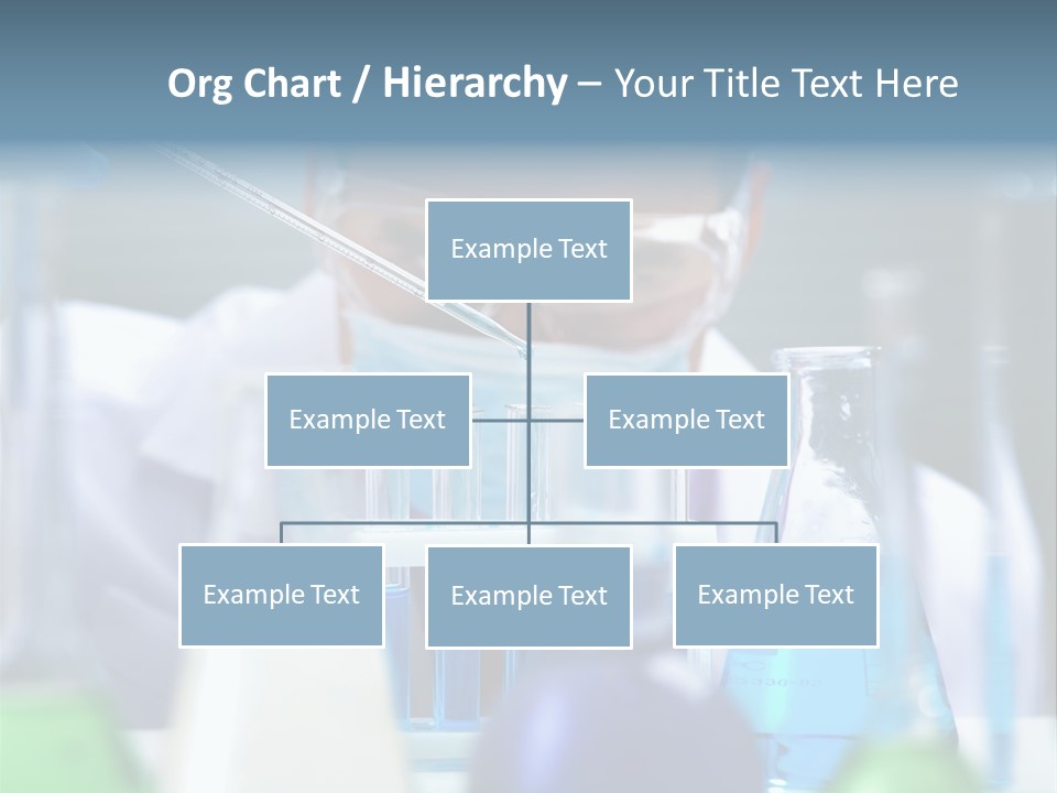 Beaker Man Chemistry PowerPoint Template