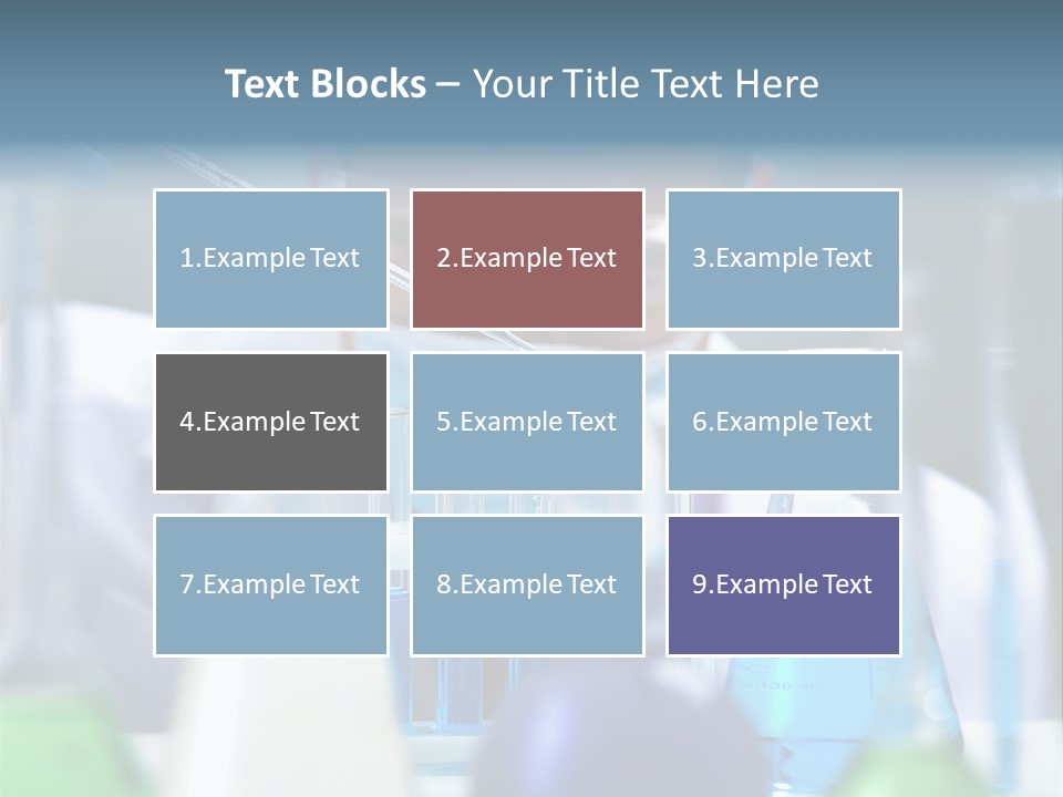 Beaker Man Chemistry PowerPoint Template