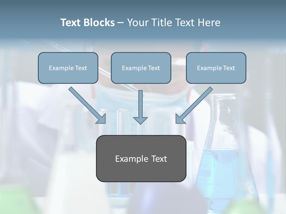 Beaker Man Chemistry PowerPoint Template