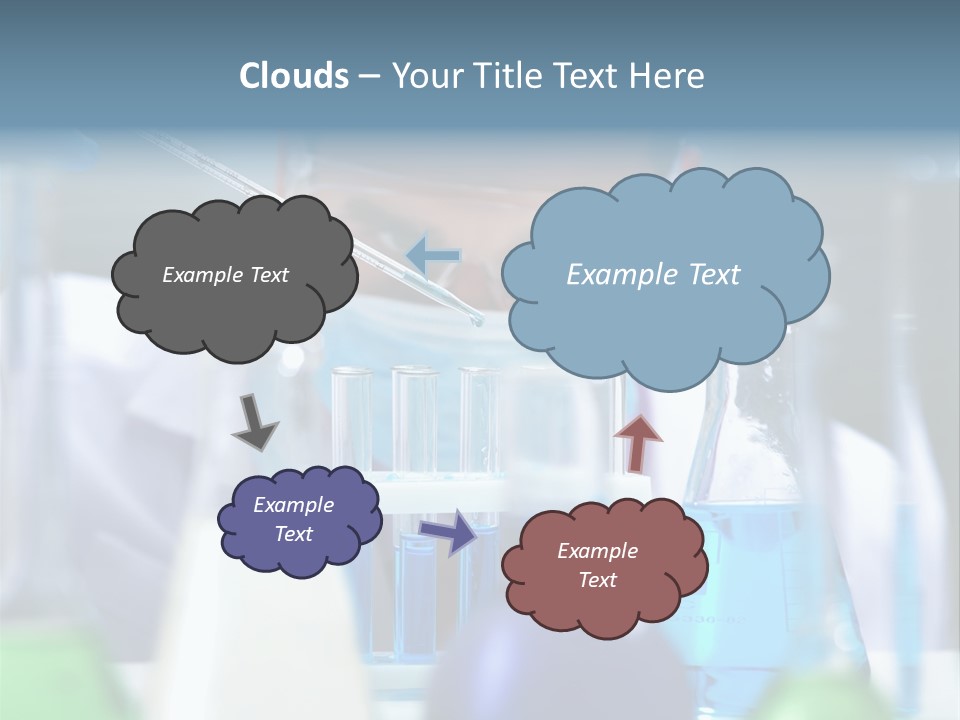 Beaker Man Chemistry PowerPoint Template