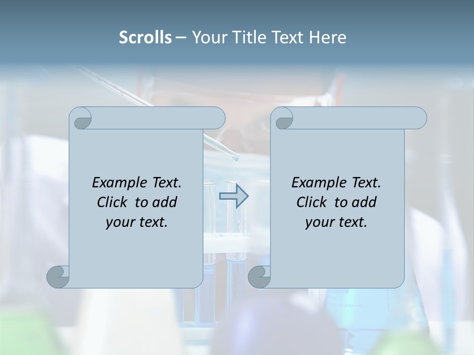 Beaker Man Chemistry PowerPoint Template