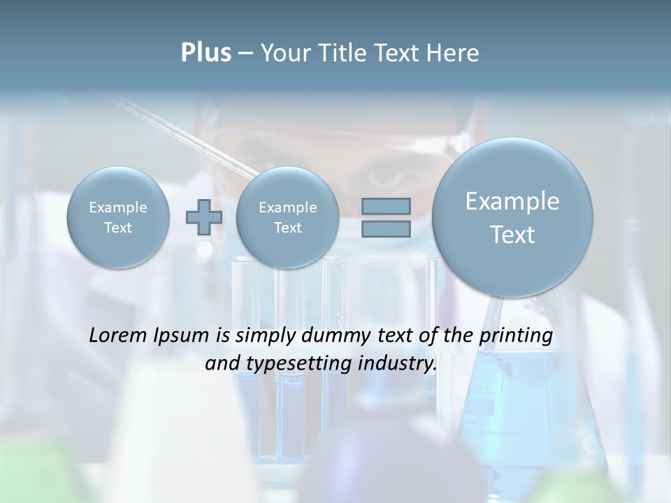 Beaker Man Chemistry PowerPoint Template