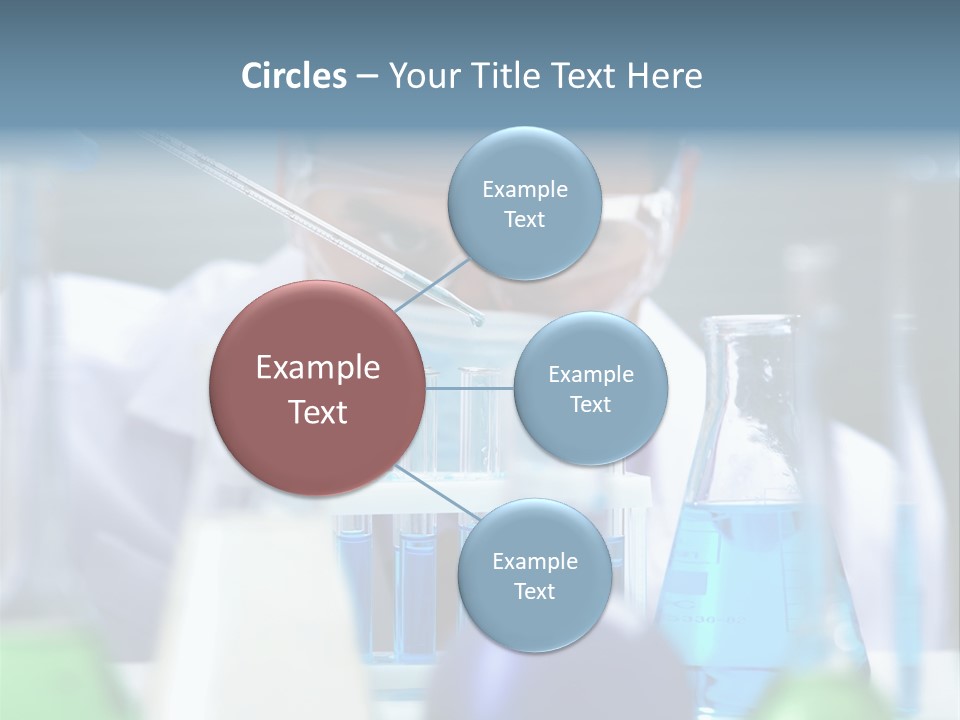 Beaker Man Chemistry PowerPoint Template