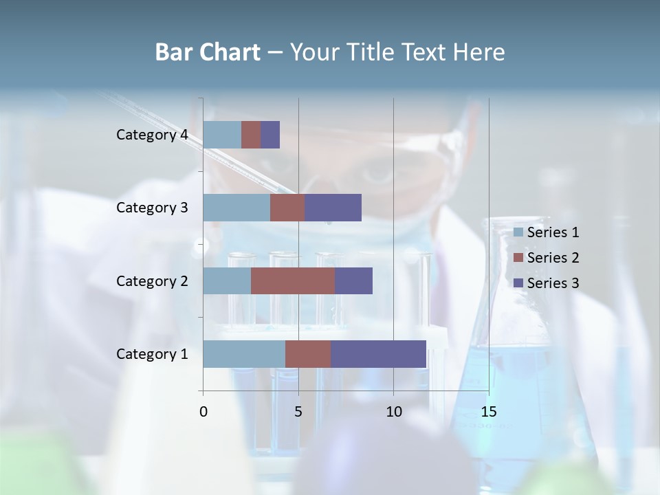 Beaker Man Chemistry PowerPoint Template