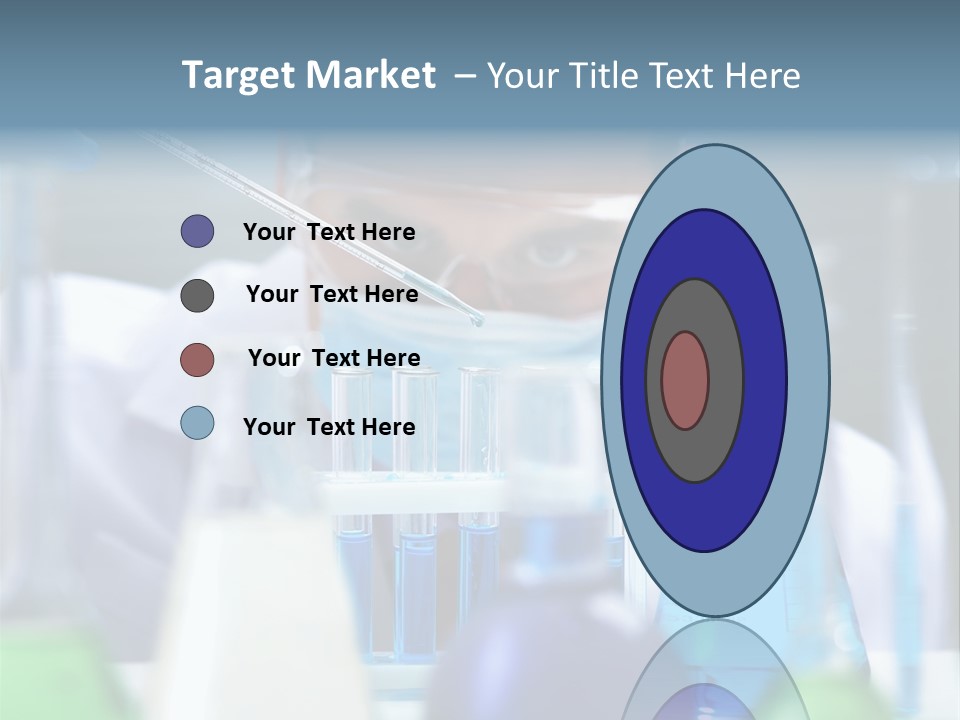 Beaker Man Chemistry PowerPoint Template