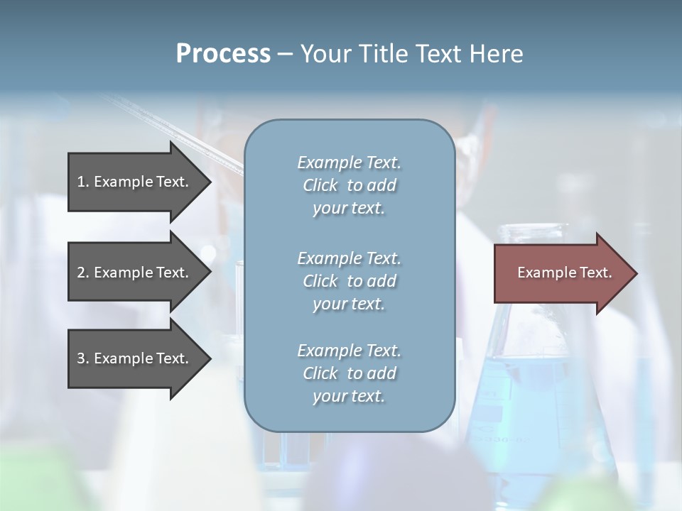 Beaker Man Chemistry PowerPoint Template