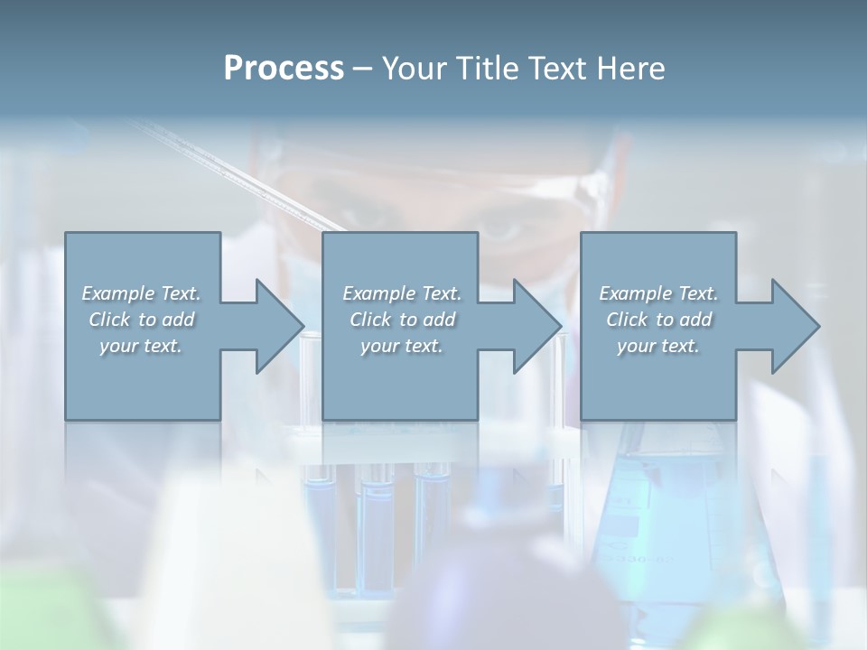Beaker Man Chemistry PowerPoint Template
