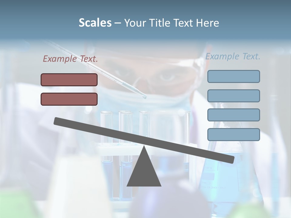 Beaker Man Chemistry PowerPoint Template