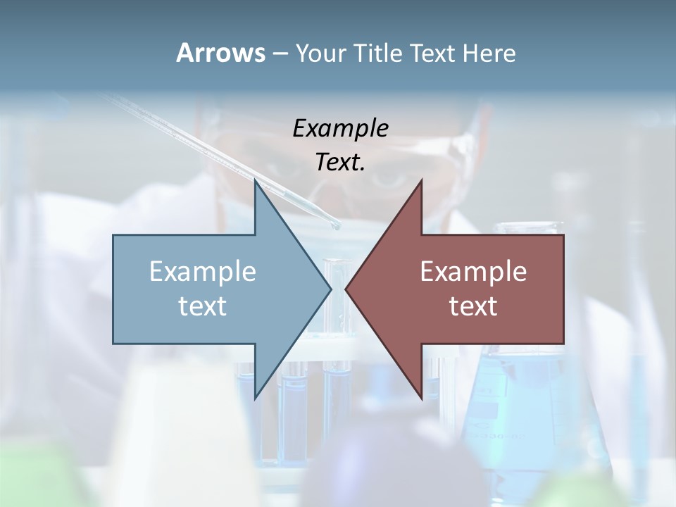 Beaker Man Chemistry PowerPoint Template