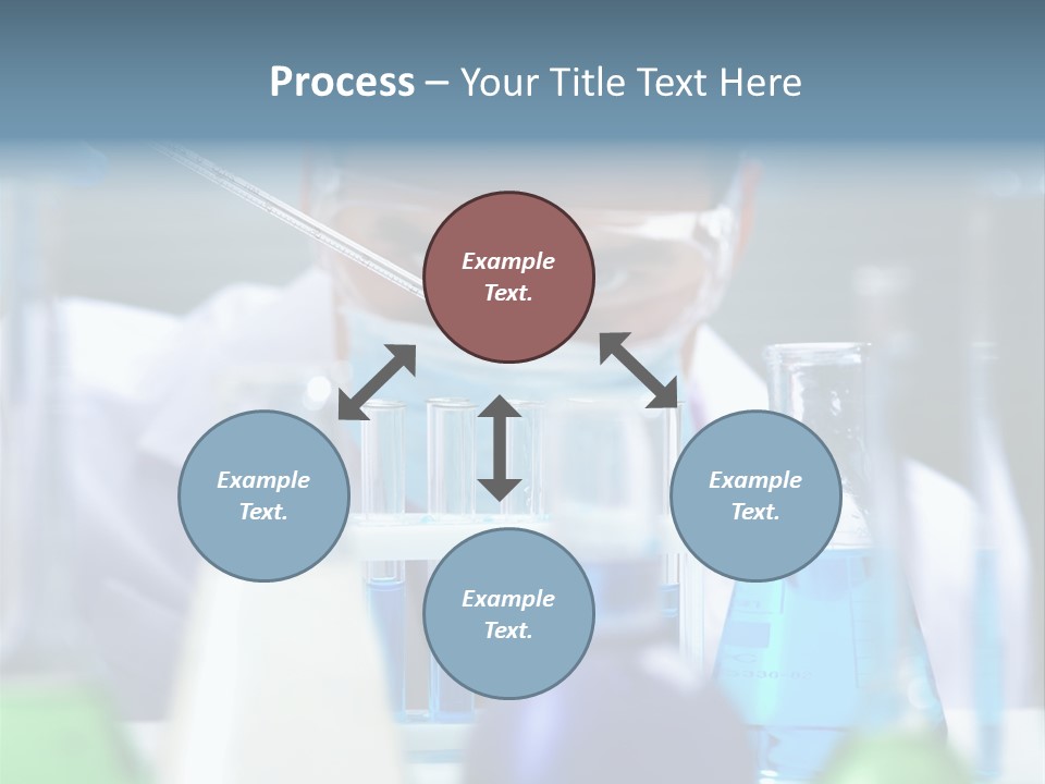 Beaker Man Chemistry PowerPoint Template