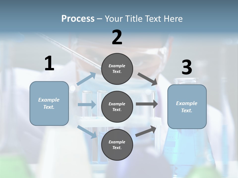 Beaker Man Chemistry PowerPoint Template