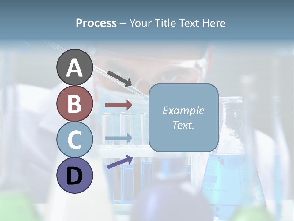Beaker Man Chemistry PowerPoint Template