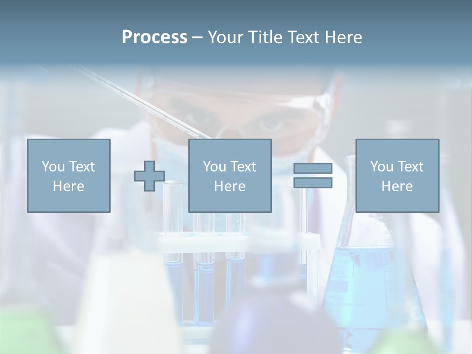 Beaker Man Chemistry PowerPoint Template