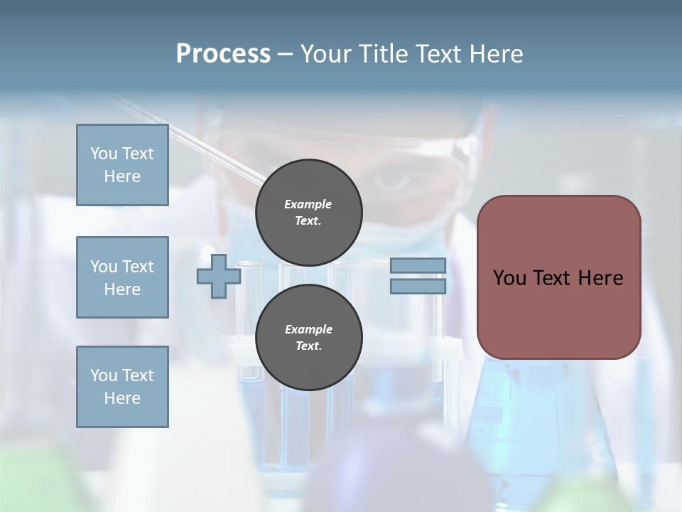 Beaker Man Chemistry PowerPoint Template