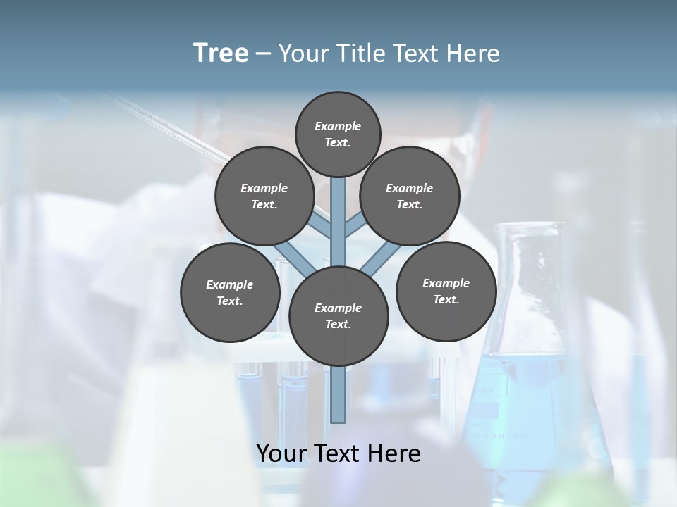Beaker Man Chemistry PowerPoint Template
