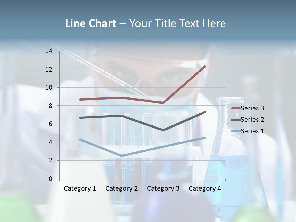 Beaker Man Chemistry PowerPoint Template