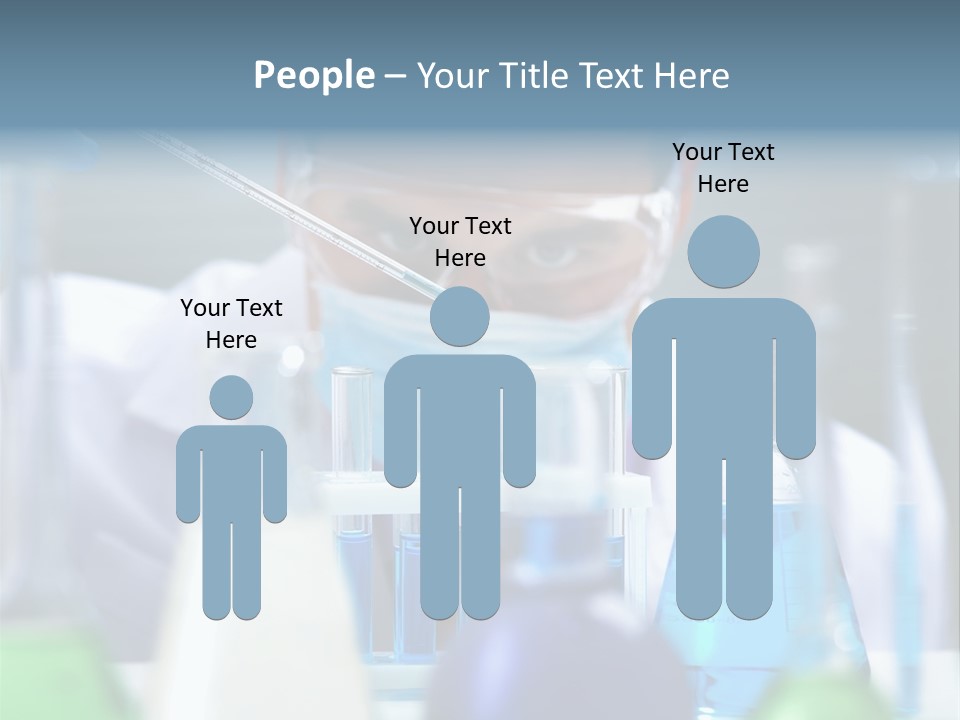 Beaker Man Chemistry PowerPoint Template