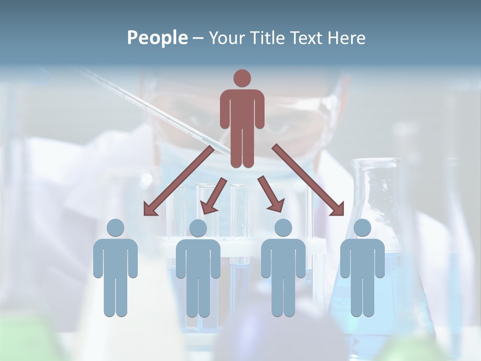 Beaker Man Chemistry PowerPoint Template