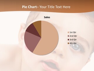 Beauty White Teen PowerPoint Template