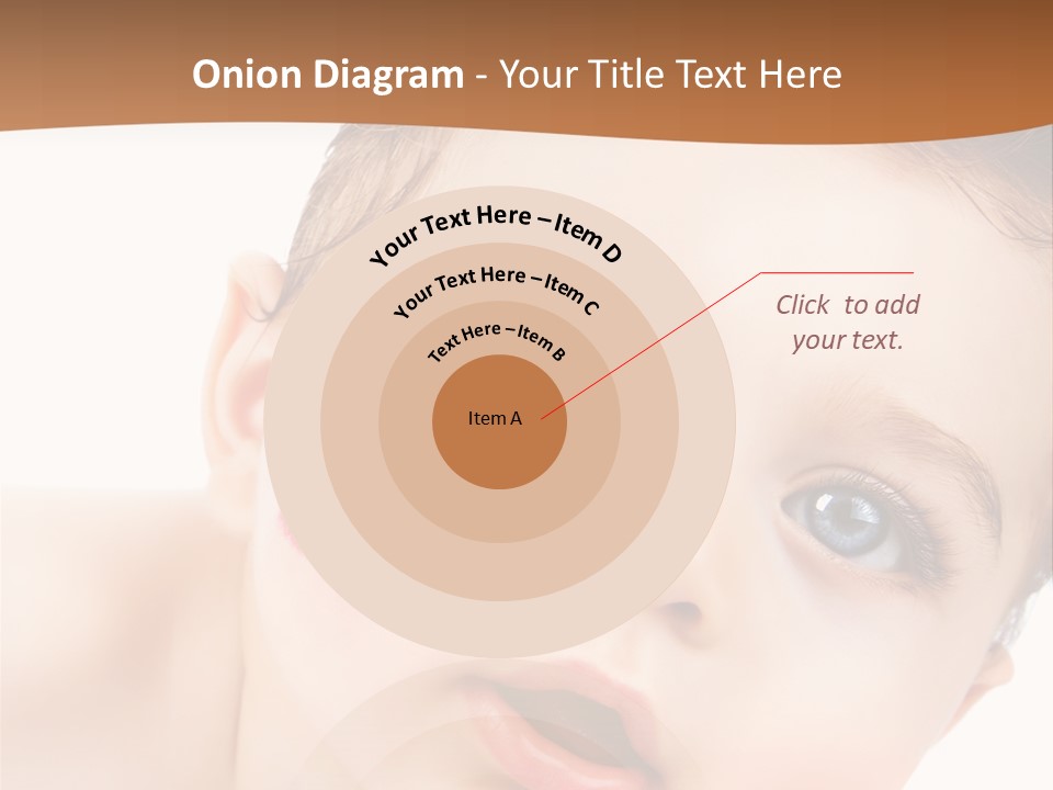 Beauty White Teen PowerPoint Template