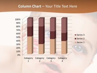 Beauty White Teen PowerPoint Template