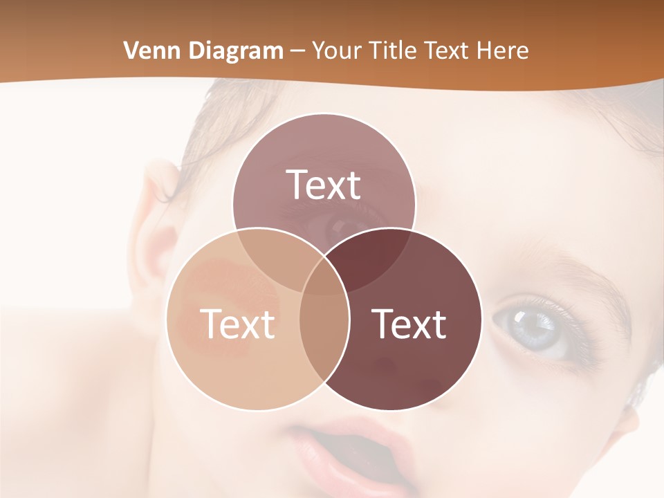 Beauty White Teen PowerPoint Template