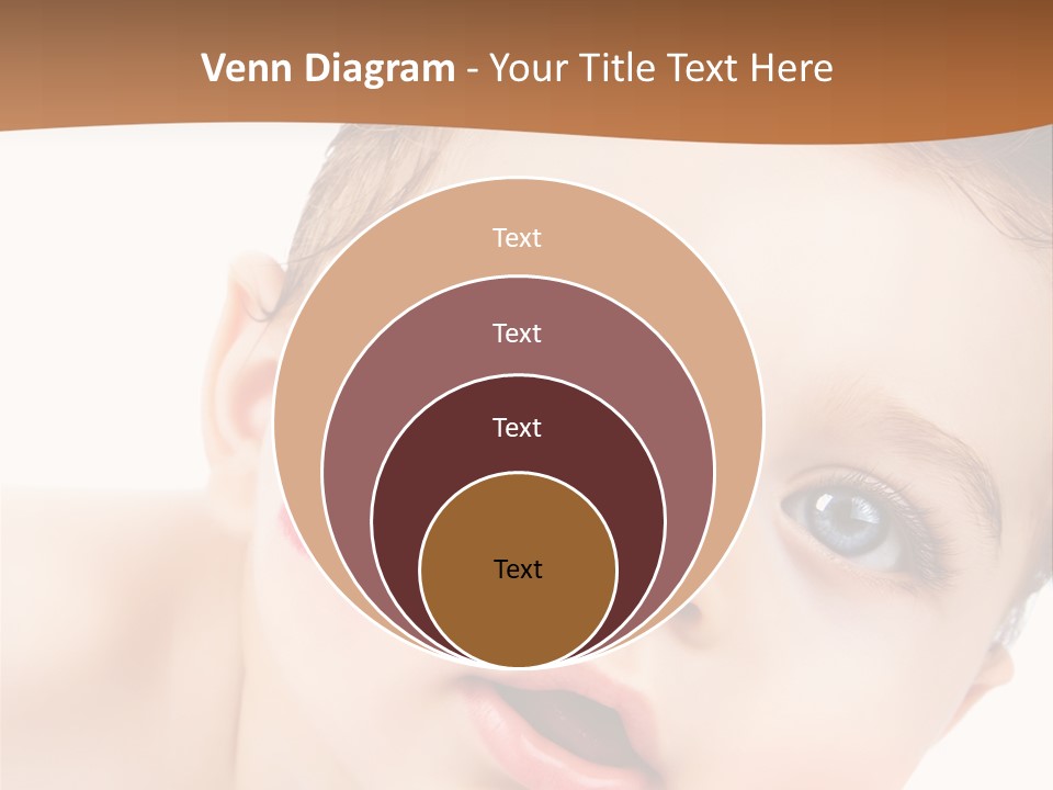 Beauty White Teen PowerPoint Template