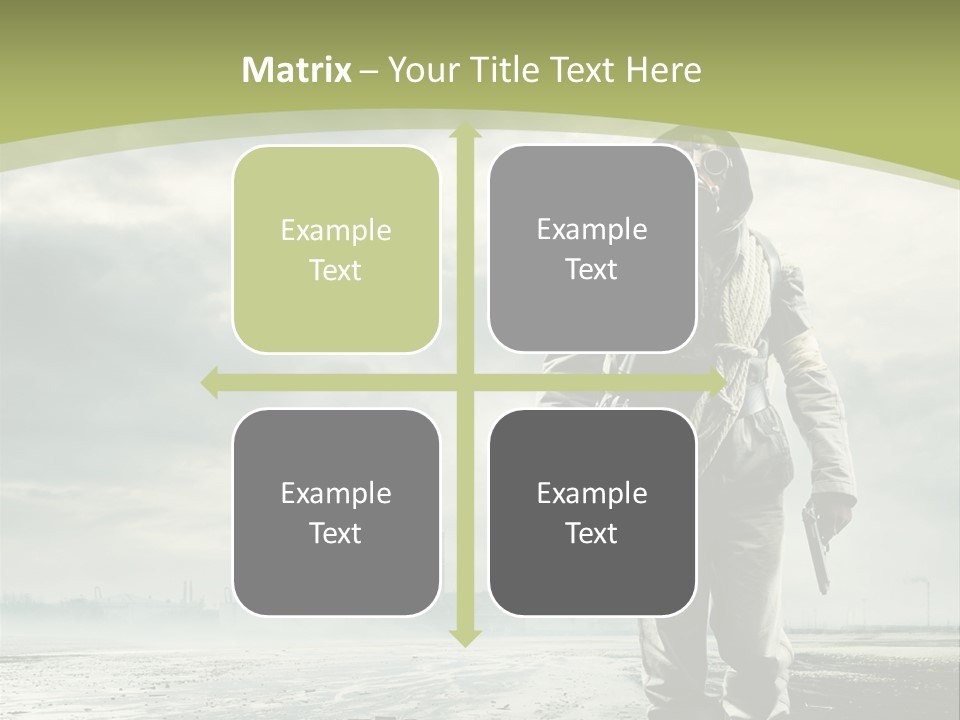 Destruction Pollution Apocalyptic PowerPoint Template