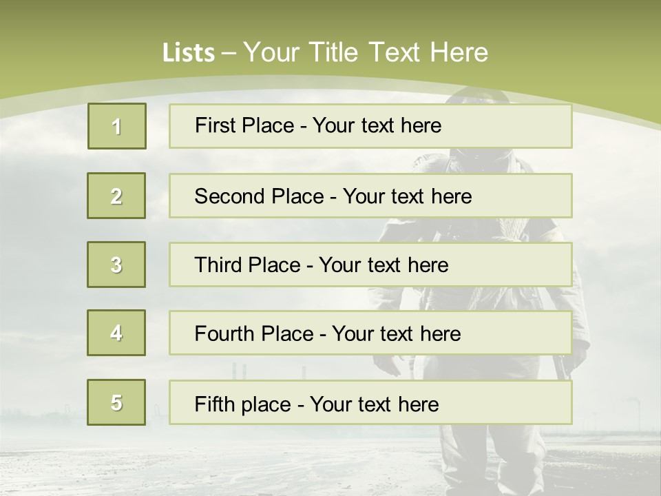 Destruction Pollution Apocalyptic PowerPoint Template