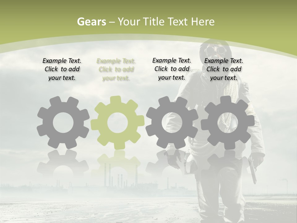 Destruction Pollution Apocalyptic PowerPoint Template