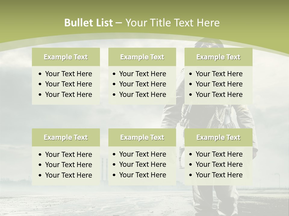 Destruction Pollution Apocalyptic PowerPoint Template
