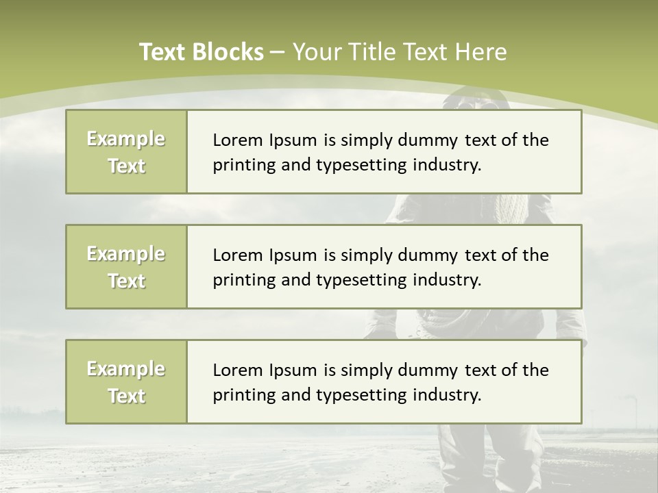 Destruction Pollution Apocalyptic PowerPoint Template