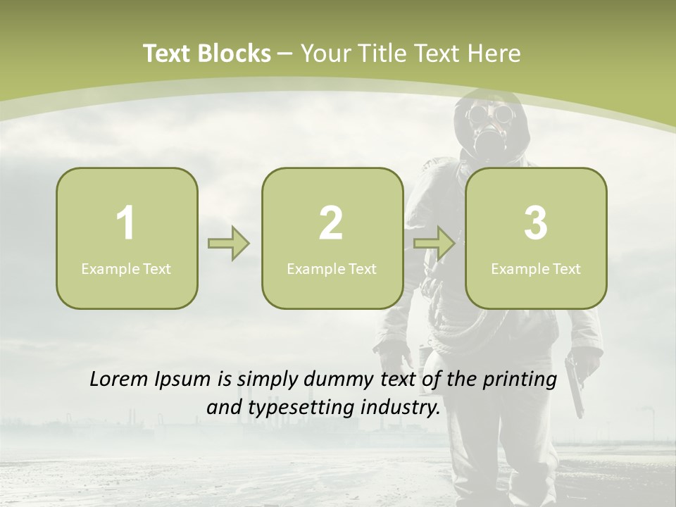 Destruction Pollution Apocalyptic PowerPoint Template