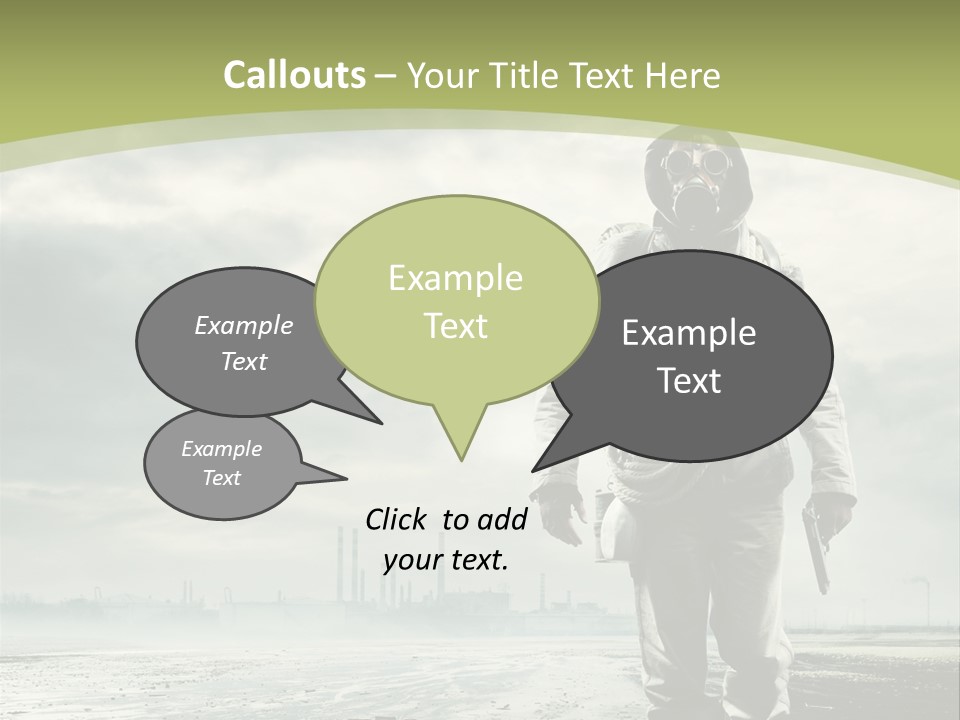 Destruction Pollution Apocalyptic PowerPoint Template